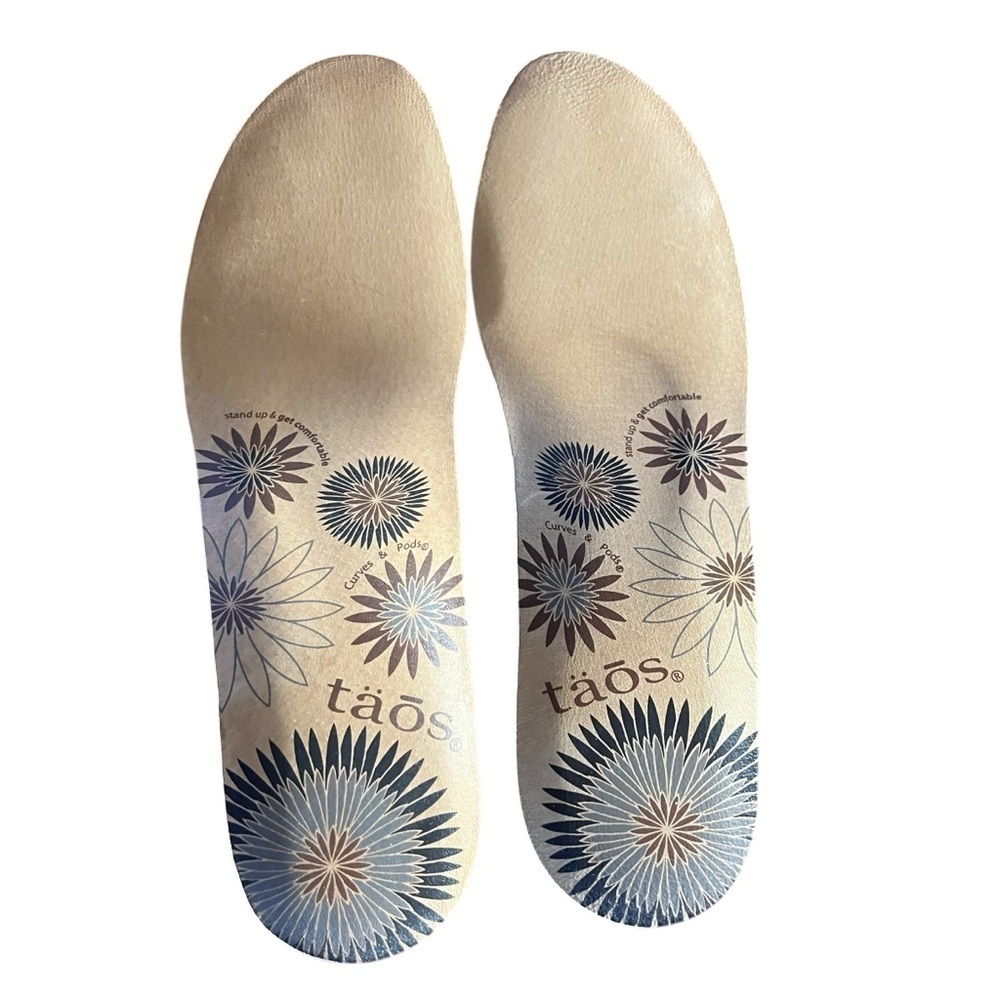 Taos Splurge Leather Wedge Shoes US 8 EUR 39 Comfort - Picture 14 of 14